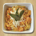 Roasted Squash, Sage and Goat Cheese Pasta