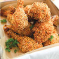 Oven Fried Picnic Chicken
