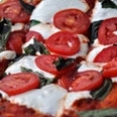Grilled Pizza with Pesto, Tomatoes and Feta