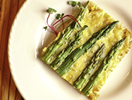 Asparagus & Gruyere Tart