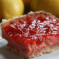 Double Strawberry Lemon Bars