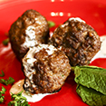 Faraway Forest Meatballs with Yogurt Sauce