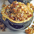 Vegetarian Stuffed Acorn Squash