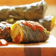 Collard Green Tamales with Roasted Veggies
