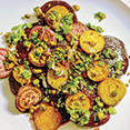 Roasted Beets with Pistachios & Orange