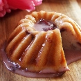 Mini Rhubarb Goat Cheese Bundt Cakes