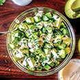 Cucumber Avocado Salad