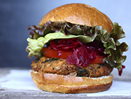 Buckwheat Sweet Potato Burger