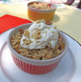 Mini Peach Crisps