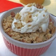 Mini Peach Crisps
