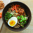 Slow Cooker Brown Rice Congee