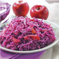 Braised Apple & Red Cabbage