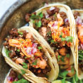 Korean-Inspired Beef Tacos