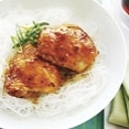 Chicken Thighs with Orange-Ginger Glaze