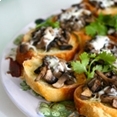 Portobello Mushroom Bruschetta