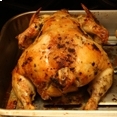 Thyme Lemon & Garlic Roasted Chicken